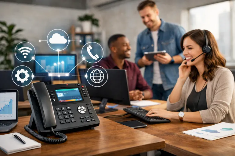 Abstract technology illustration