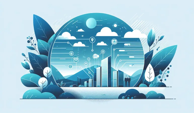 Business team collaborating using Microsoft 365 applications on multiple devices